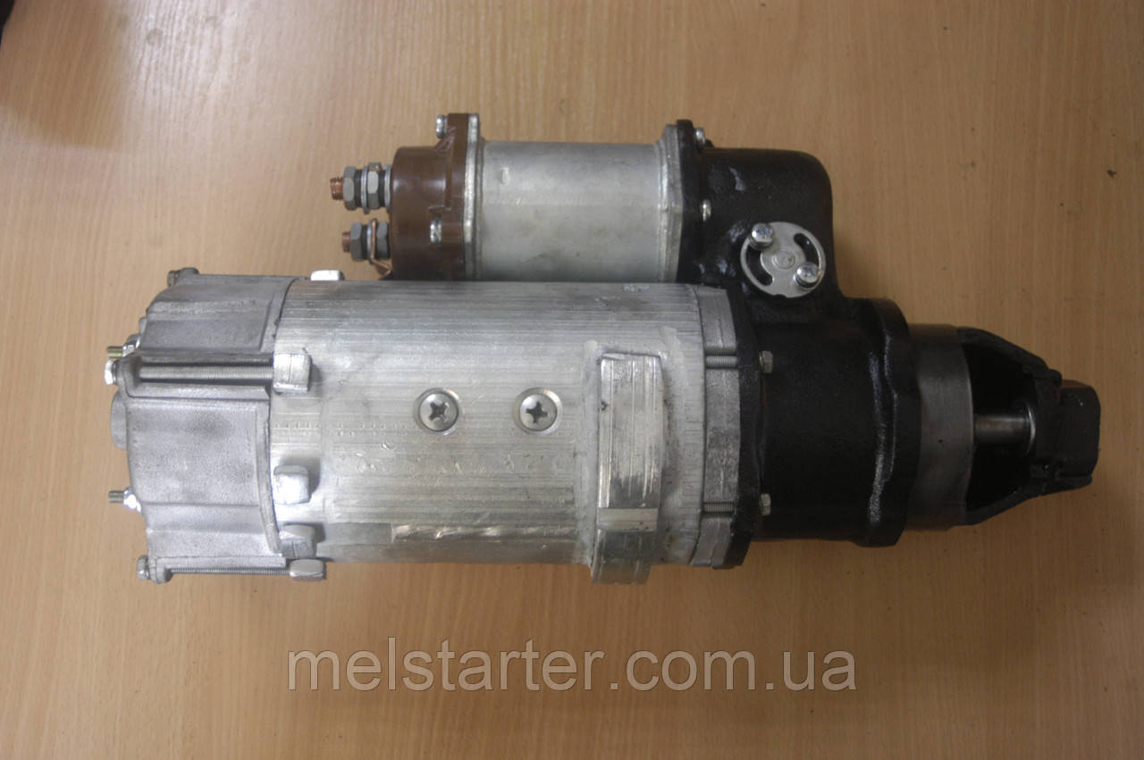Стартер МАЗ, МоАЗ, УРАЛ, ЯМЗ-236, ЯМЗ-238, ЯМЗ-656, ЯМЗ-658, ЯМЗ-7511, ЄВРО-3, EURO-3, СТ142Т-10, фото 1