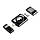 Флешка Baseus Obsidian X1 64Gb MFI Lightning-USB (Чорний), фото 4