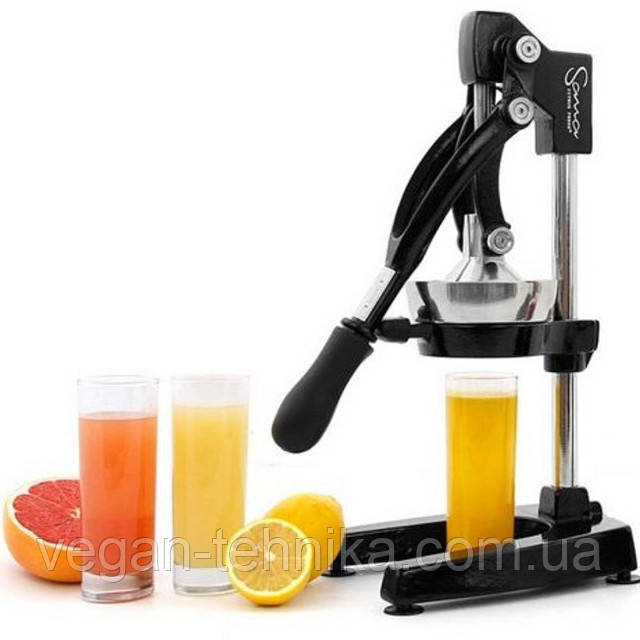 Прес для цитрусових і гранатів Sana Citrus Press Black