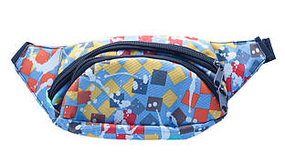 Сумка бананка на пояс L6 Blue