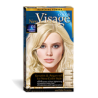 Освітлююча пудра для волосся Solido Cosmetics Visage 01 Bleaching cream 50/50/20 мл (4518001)