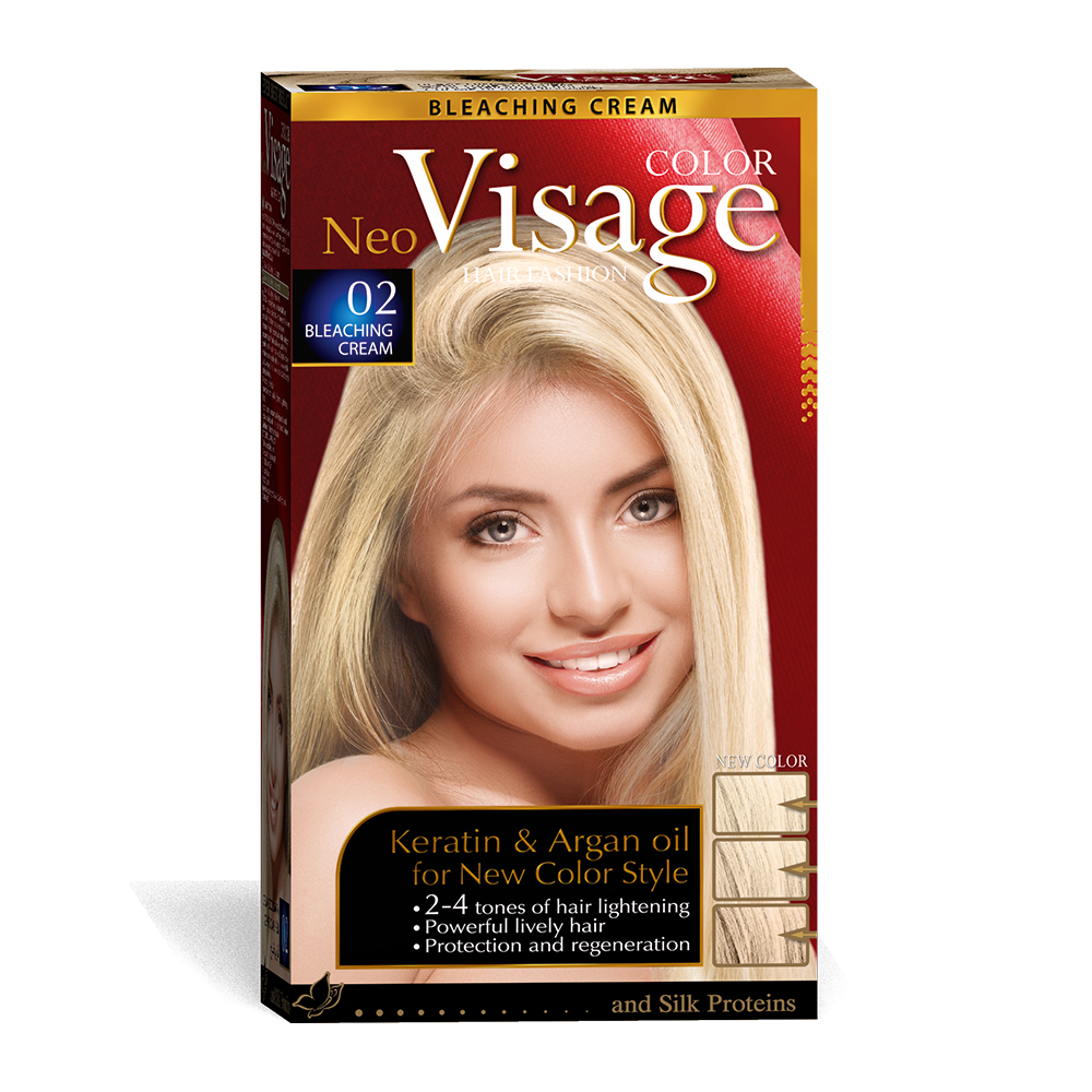 Освітлюючий крем для волосся Solido Cosmetics Visage 02 Bleaching cream 50/50/20 мл (4518002)
