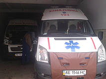 Замена лобового стекла на микроавтобус Peugeot Boxer в Никополе 3