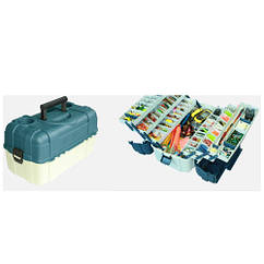 Ящик 6 полиць 46*25*24 см для снастей Aquatech