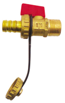 KFE – шаровий кран підключення 1/2" ЗР штуцер 1/2" для підключення шланга
