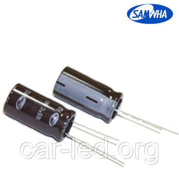 68mkf - 450v RD 18*31 SAMWHA, 105°C конденсатор електролітичний