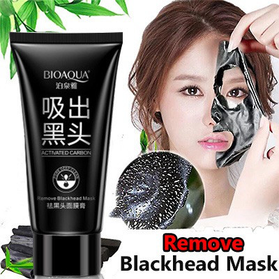 Очисна маска-плівка з бамбуковим вугіллям Bioaqua Remove Blackhead Mask