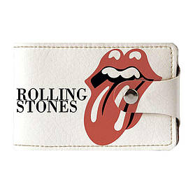 Візитниця 2.0 Fisher Gifts 986 Rolling Stones white (еко-шкіра)