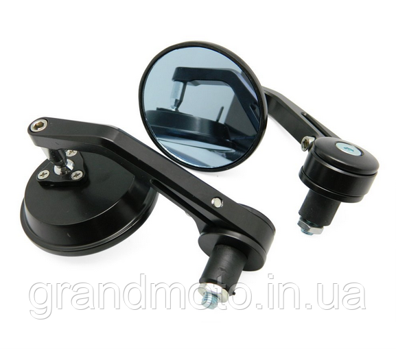 Дзеркала в кермо мотоцикла замість вантажів café racer SL-284, фото 1