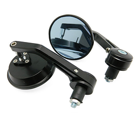 Дзеркала в кермо мотоцикла замість вантажів café racer SL-284