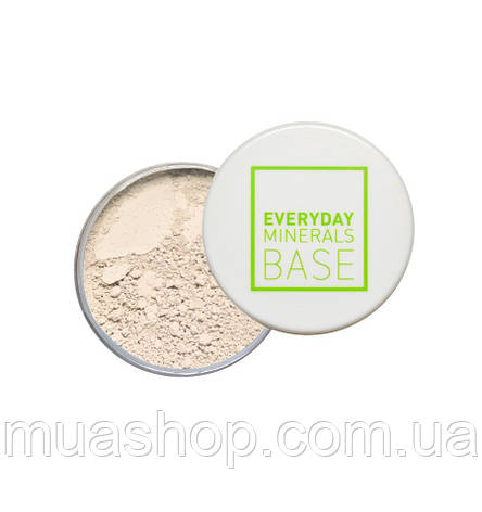 Напівматова мінеральна основа під макіяж Everyday Minerals Semi-Matte Base 4,8 г Golden Fair 0W, фото 2