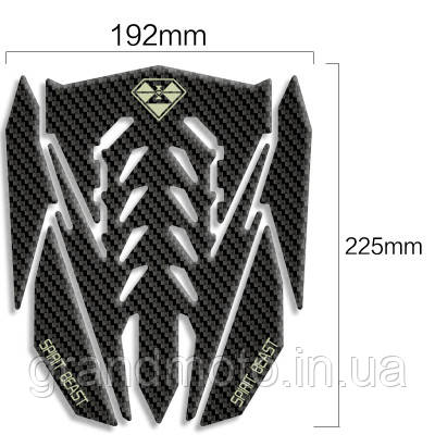 Наклейка на бак Spirit Beast Carbon Mod1, фото 1