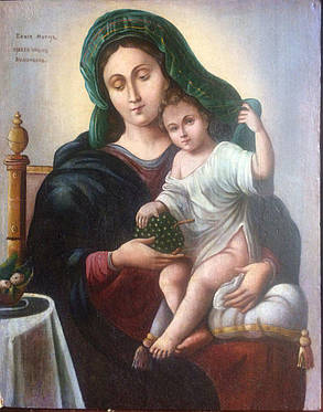 Ікона Богородиця Покриває (Домодєдовському) 19 століття, фото 2