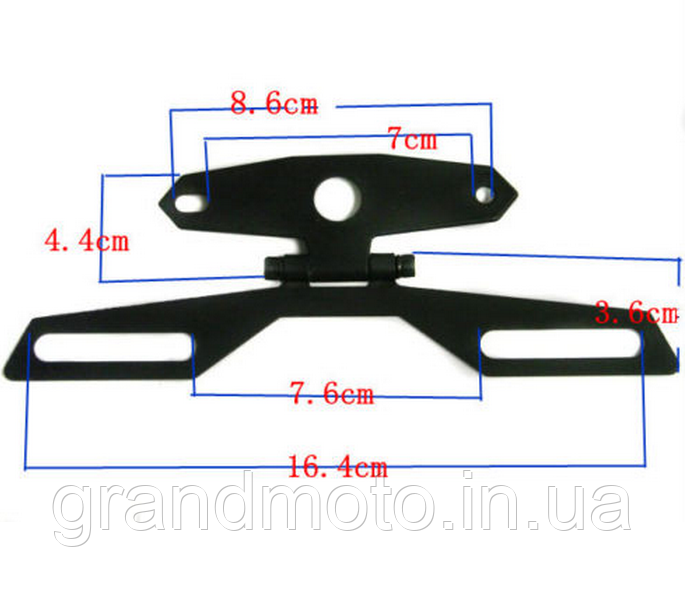 Рамка кріплення номера мотоцикла