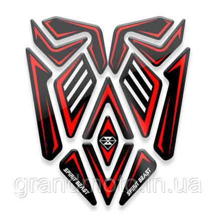 Наклейка на бак Spirit Beast Mod6
