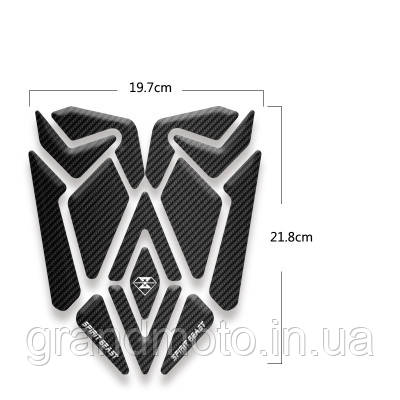 Наклейка на бак Spirit Beast Carbon Mod11, фото 1