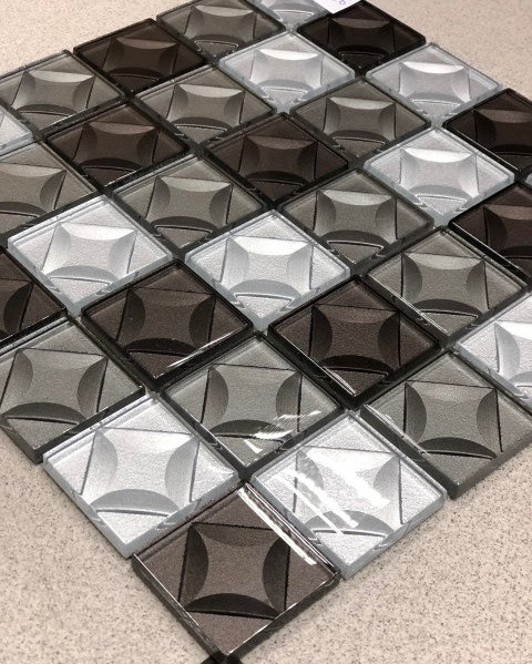 Мозаїка з декором ромби