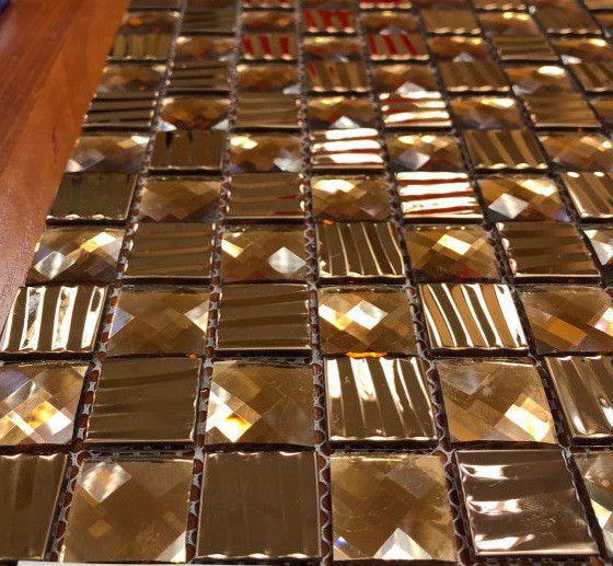 Рифлена золотиста мозаїка