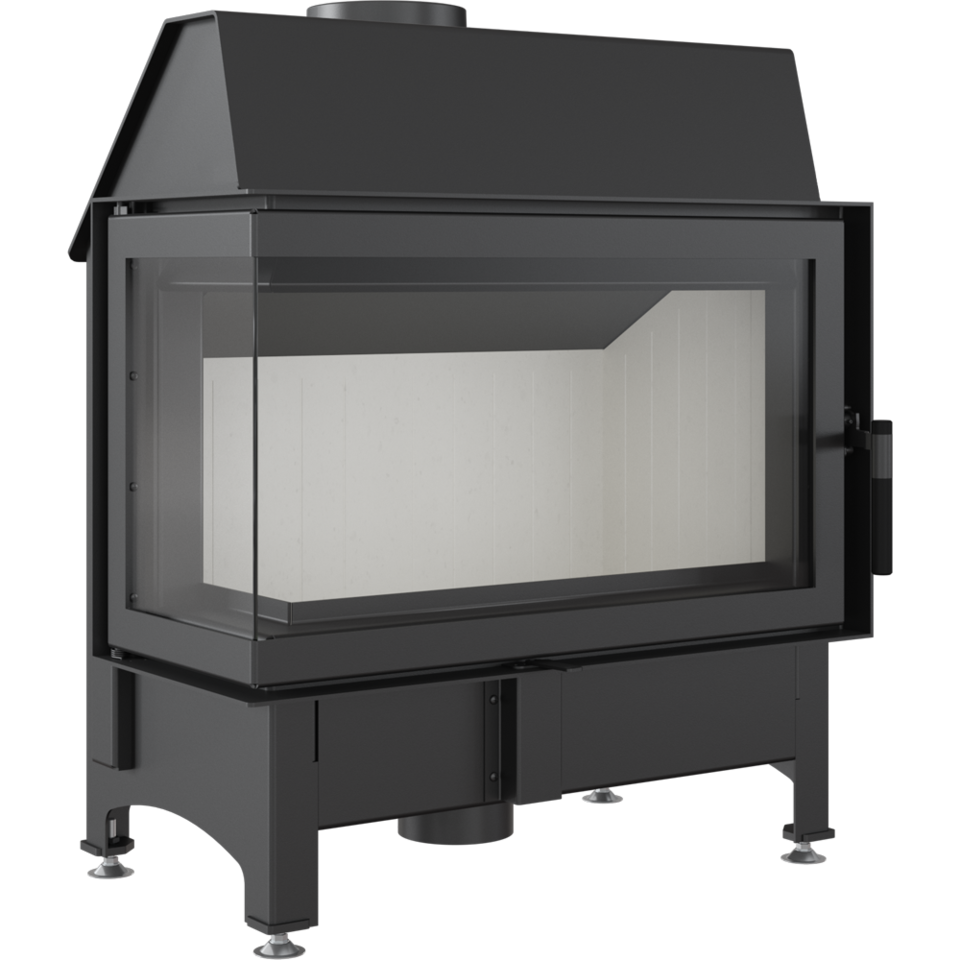 Камінна топка KRATKI ZIBI 12 L BS Ліве скло, фото 1