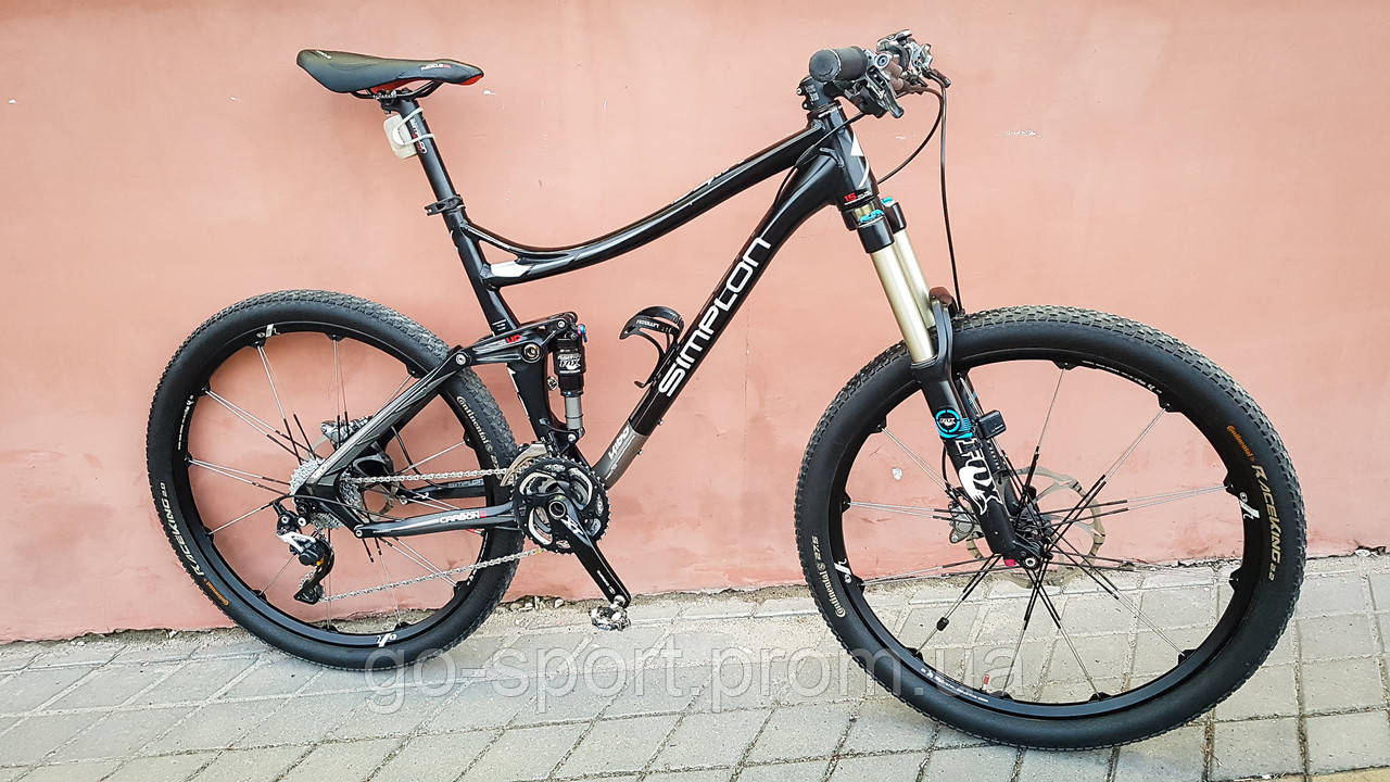 Велосипед двопідвіс бо Simplon Carbon 27.5 колеса, 19" рама, XTR, FOX