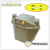 Счетчик газа Premagas MKM-U G 6 (Мембранный)