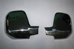 Темні хром накладки на дзеркала Citroen Berlingo II (Бузок Берлінго 2)