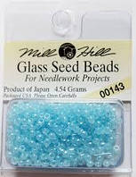 Бисер Mill Hill 00143, 11/0 Robin Egg Blue Glass Beads