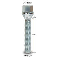 Колісні болти Vector Конус (M12x1.5x60 Nex 17) Цинк