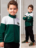 Спортивный костюм для мальчика Joiks 033 зеленый 128, 152-158