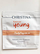 Пробник крему для інтенсивного зволоження Forever Young Moisture Fusion Cream Christina 3 мл