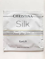 Пробник підтягувального крему для шкіри навколо очей Silk EyeLift Cream Christina 3 мл
