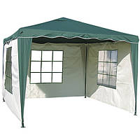 Намет водостійкий з трьома стінками, зелений