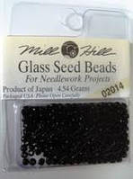 Бисер Mill Hill 02014,11/0 Black Glass Beads