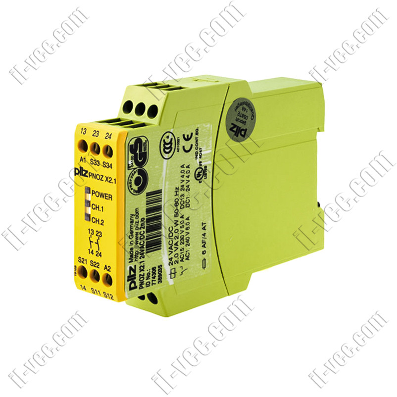 Реле безпеки PNOZ X2.1, 24VDC/AC, pilz 774306
