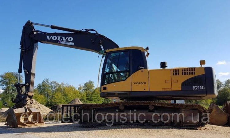 Гусеничного екскаватора Volvo EC210CL.