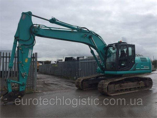 Гусечний екскаватор Kobelco SK210LC.