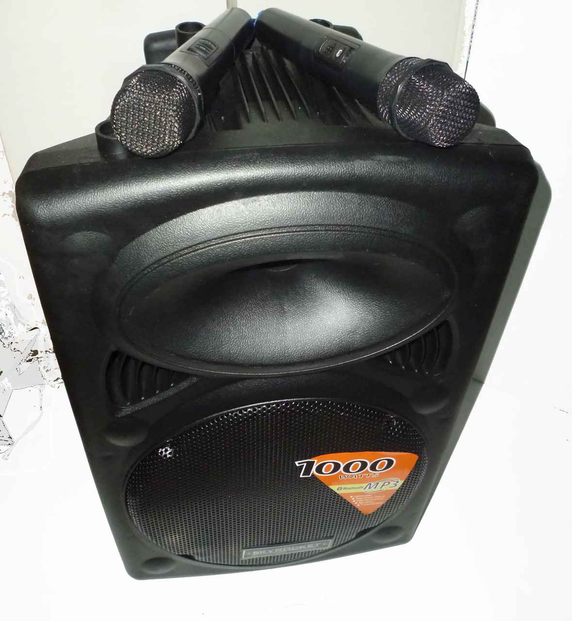 Портативная система UKC Su-Kam BT 120D+ (колонка, 2 микрофона, караоке )