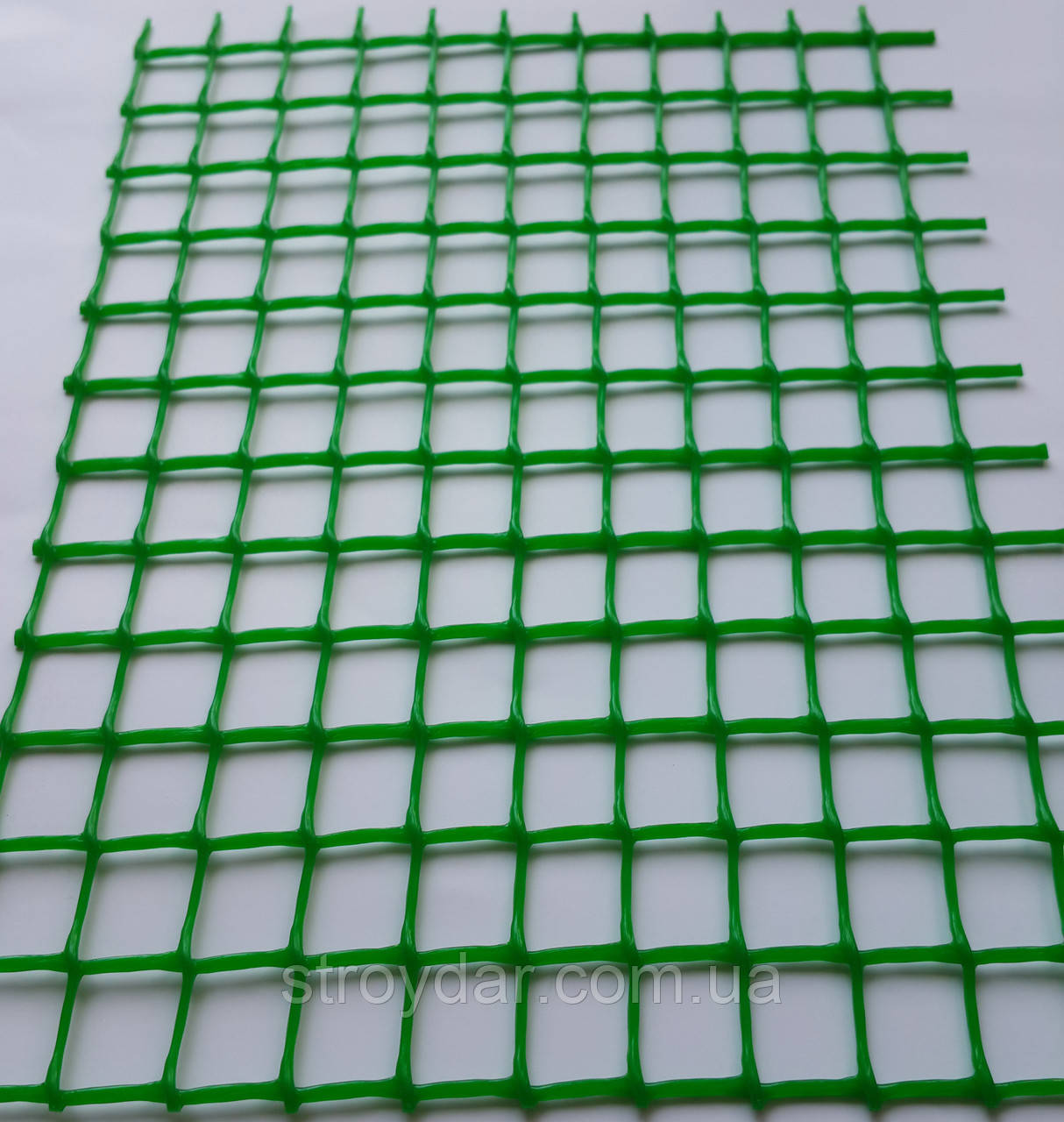 Сітка пластикова декоративна Конюшина Д 13 Зелена, фото 1