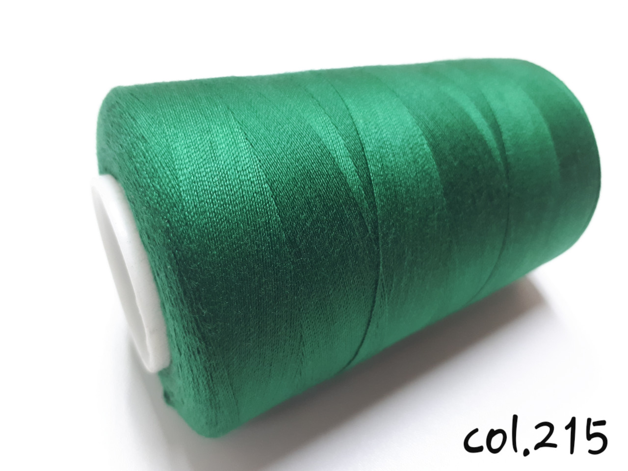 Швейна нитка армована Kiwi 20/2 No215 відтінок зелений, фото 1