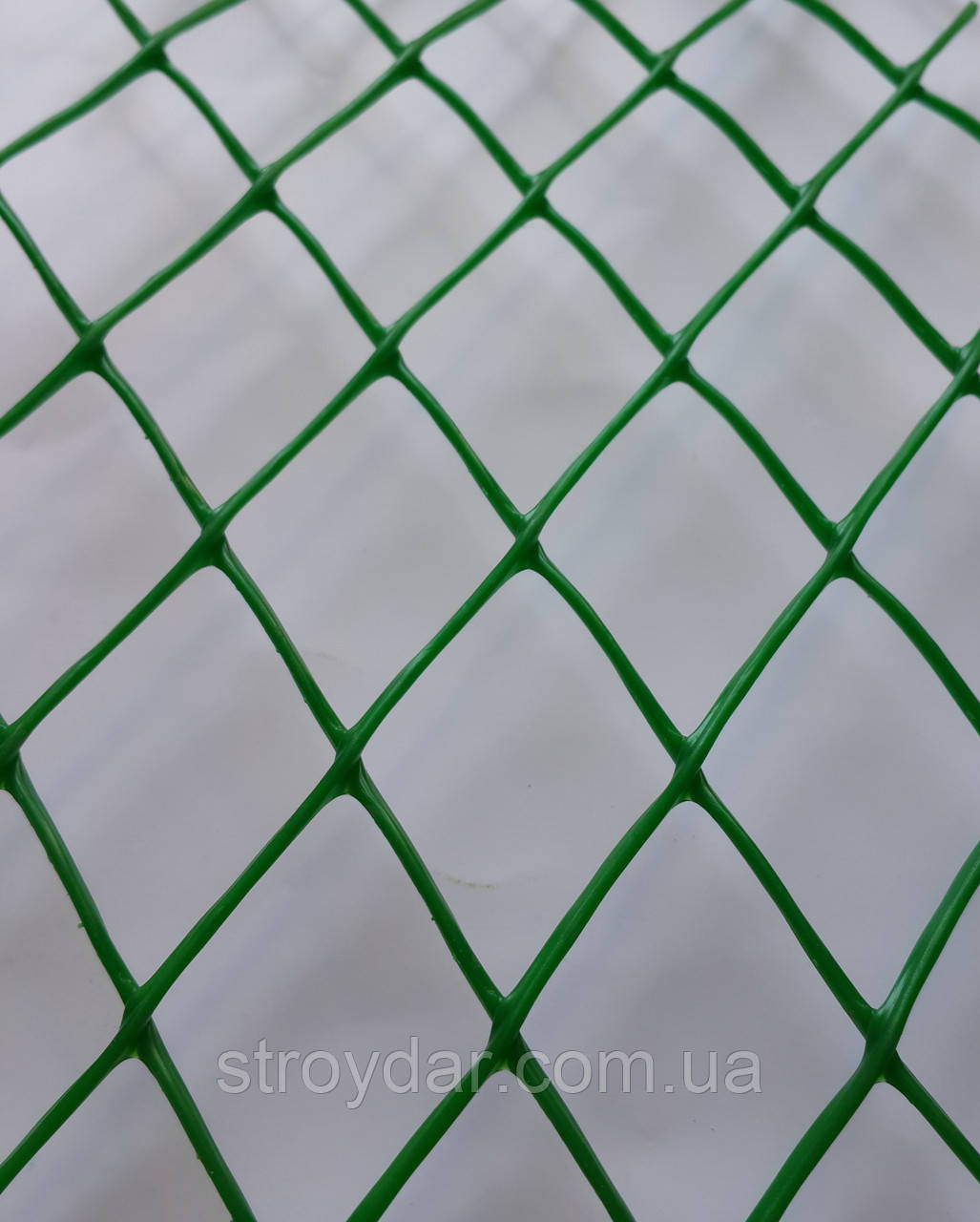 Сітка пластикова декоративна ромб ДР 30 Зелена