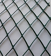 Сетка пластиковая декоративная ромб ДР 30 Темно-зеленая