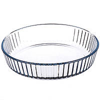 Форма для випікання A-PLUS скляна кругла 2.1 л 26.3 х 26.3 х 5.7 см (4004)