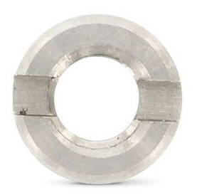Нержавіюча гайка М2,5 кругла зі шліцом на торці DIN 546 (ГОСТ 10657-80)