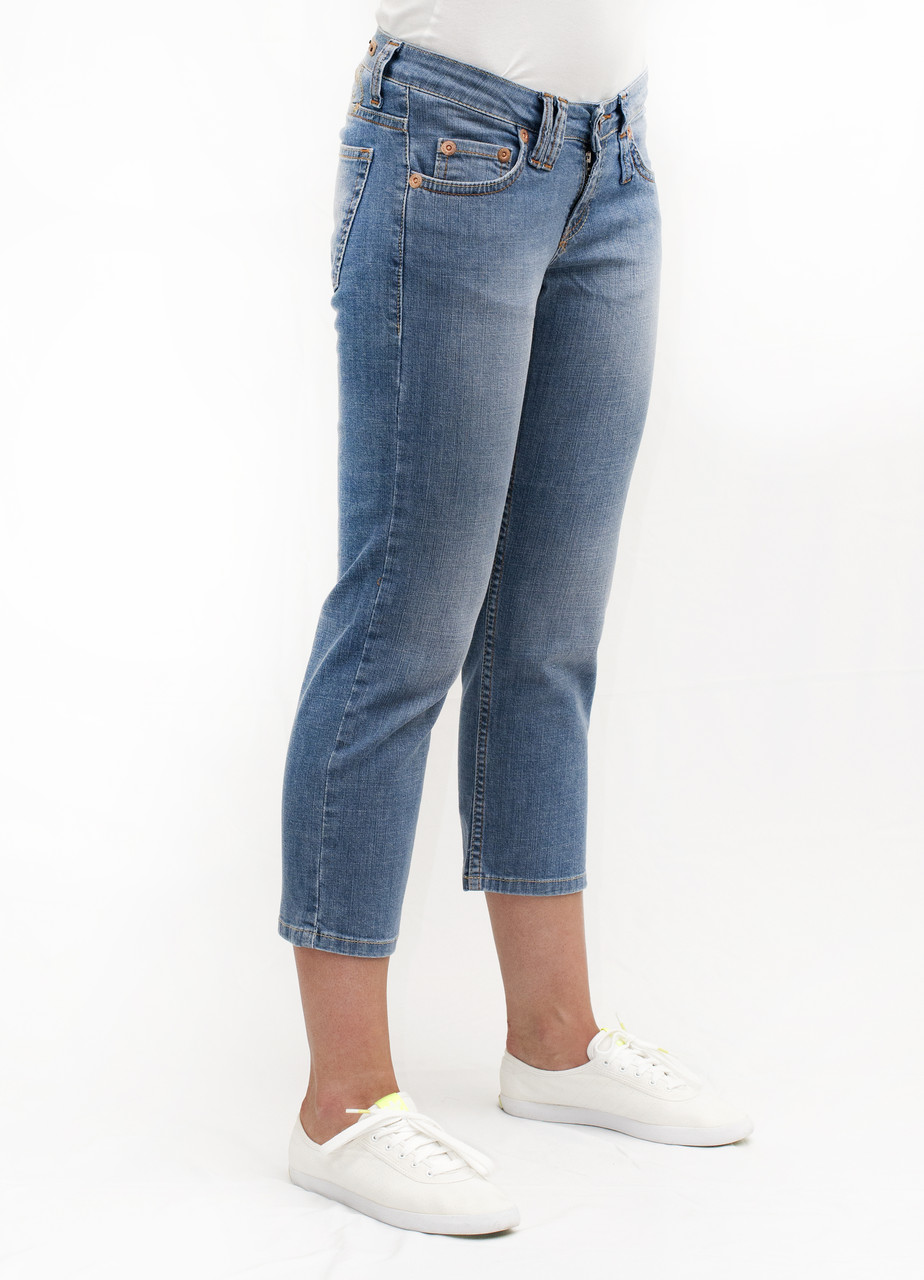 Капрі жіночі Crown Jeans модель 147 (MYST STR)