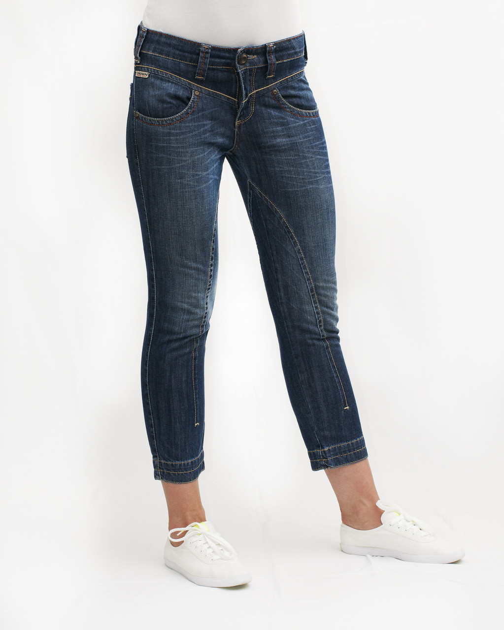 Капрі жіночі Crown Jeans модель 381 (HVN)