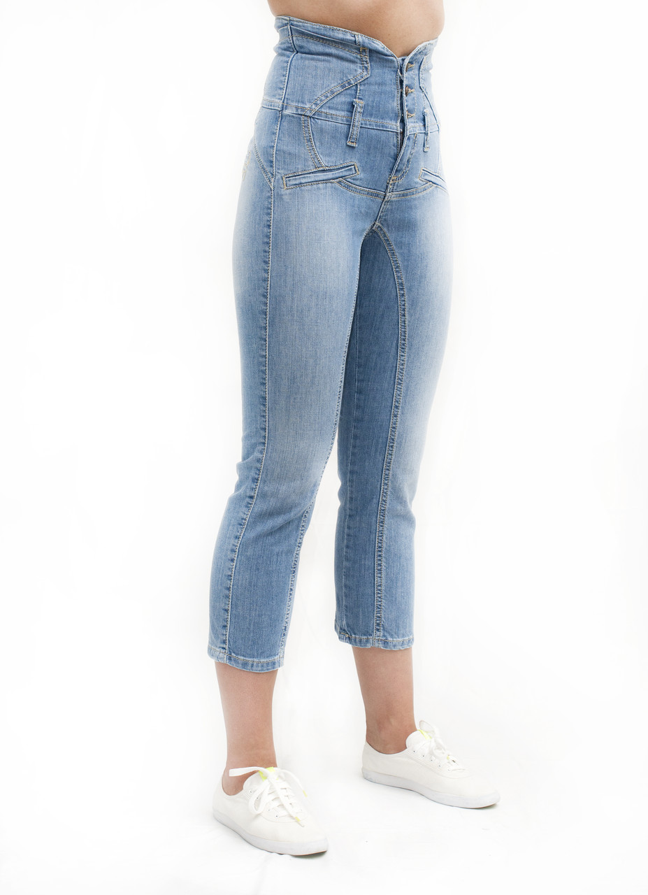 Капрі жіночі Crown Jeans модель 1050 (SLX 090 STR)