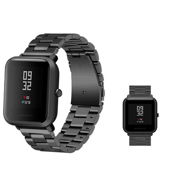 Металлический ремешок для часов Xiaomi Huami Amazfit Bip