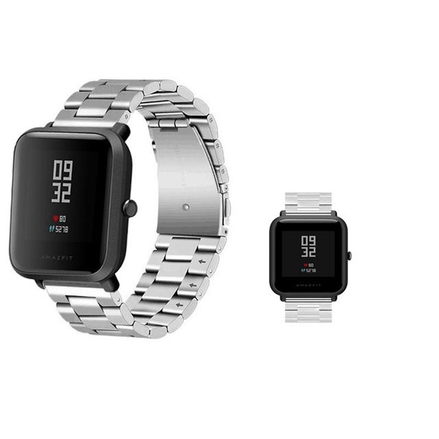 Металевий ремінець для годинника Xiaomi Huami Amazfit Bip Металевий ремінець для годинника Xiaomi Huami Amazfit Bip