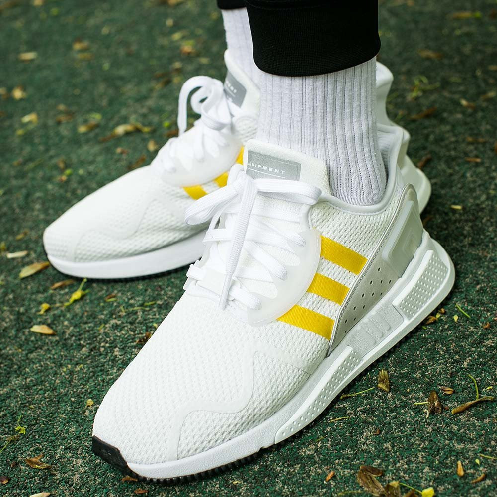 Adidas eqt cushion adv white yellow sale