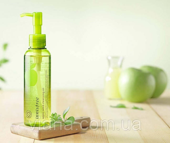 Гідрофільна олія очисна пори з екстрактом яблука Innisfree Apple Seed Cleansing Oil 150 мл